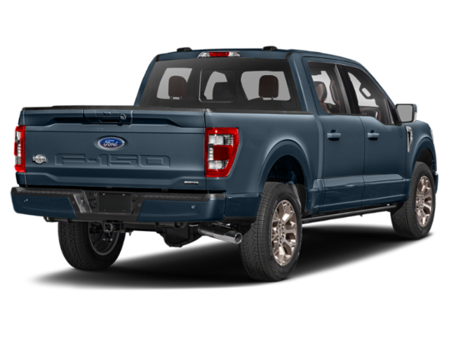 Used 2022 Antimatter Blue/Stone Gray Ford King Ranch image 2