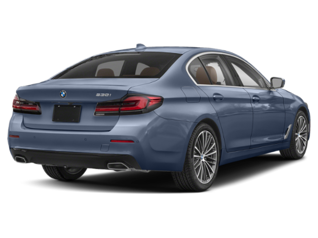 Used 2023 Arctic Race Blue Metallic BMW 530i image 3