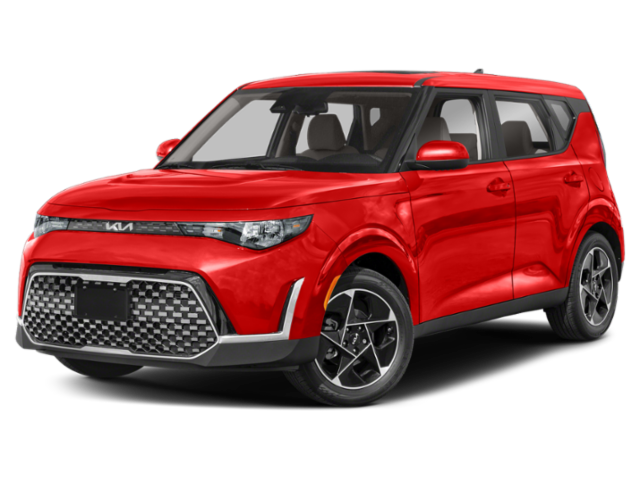 Used 2024 Inferno Red Kia EX image 1