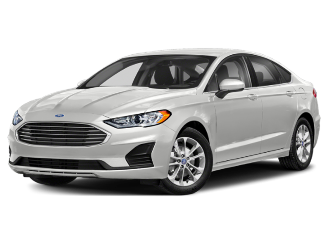 Used 2019 White Platinum Clearcoat Metallic Ford SE image 1