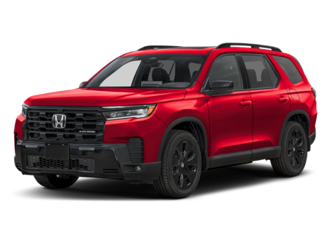 New 2026 Radiant Red Metallic II Honda Black Edition image 4