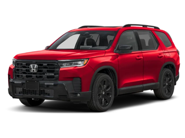 New 2026 Radiant Red Metallic II Honda Black Edition image 4