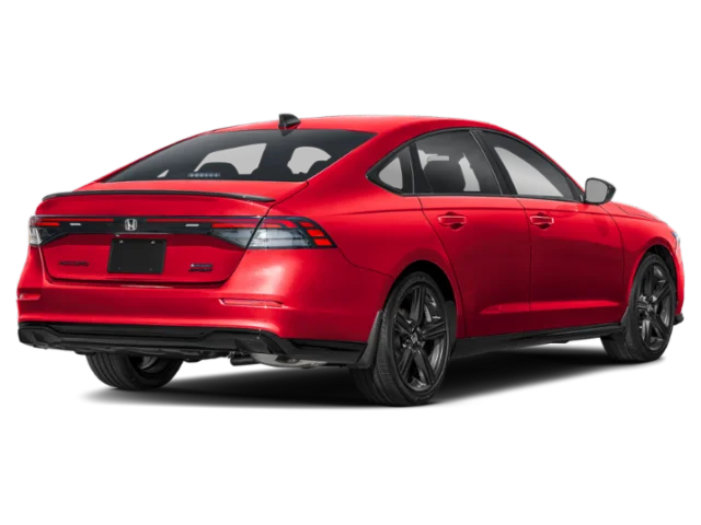 New 2026 Radiant Red Metallic Honda Sport-L Hybrid image 5