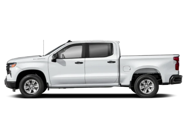 New 2026 White Chevrolet work truck image 3