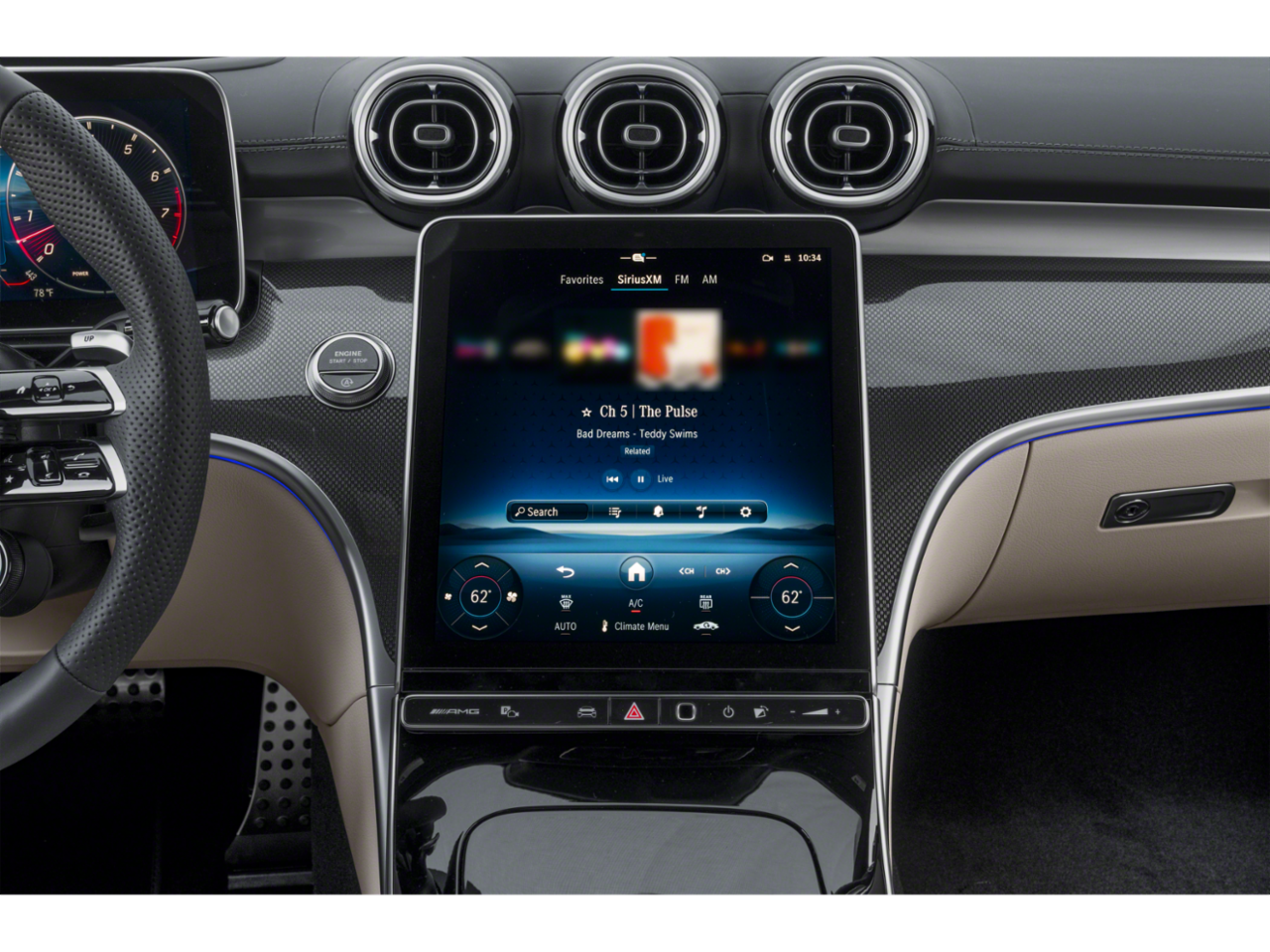New 2026 MANUFAKTUR Moonlight White Metallic Mercedes-Benz AMG® CLE 53 4MATIC+ Cabriolet image 7