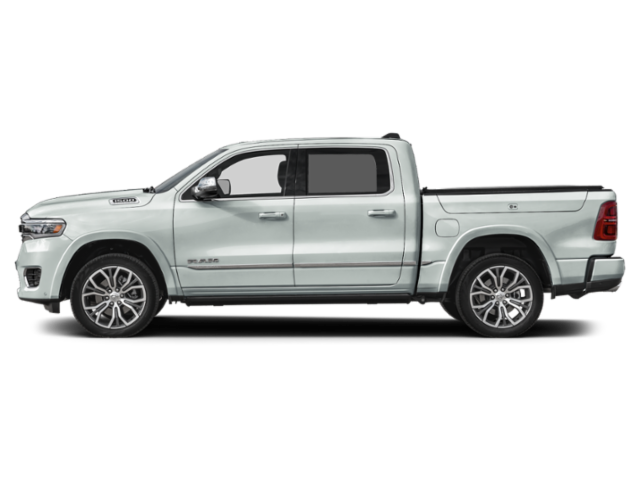 New 2027 Ivory White Tri-Coat Pearl-Coat Exterior Paint RAM Tungsten image 12