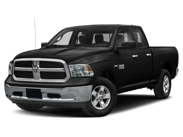 Used 2018 Brilliant Black Crystal Pearlcoat Ram SLT image 1