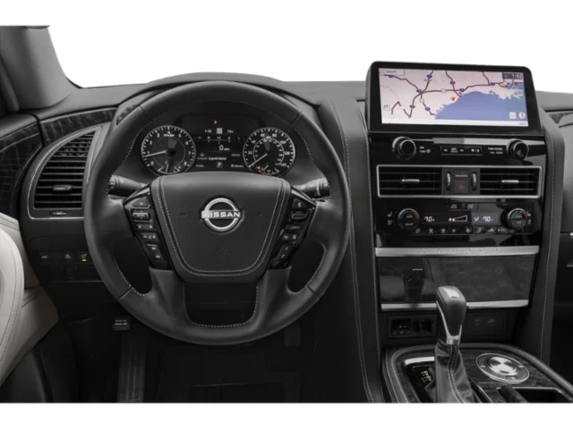Used 2023 Aspen White Tricoat Nissan Platinum image 4