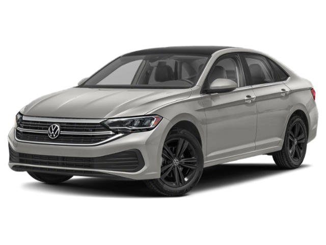 Used 2022 Pyrite Silver Metallic Volkswagen SE image 1