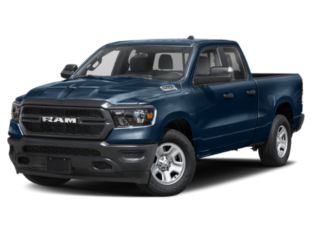 Used 2024 Patriot Blue Pearlcoat Ram Tradesman image 1