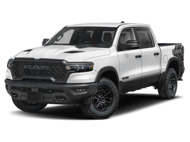 New 2027 Bright White Clearcoat RAM Rebel image 1