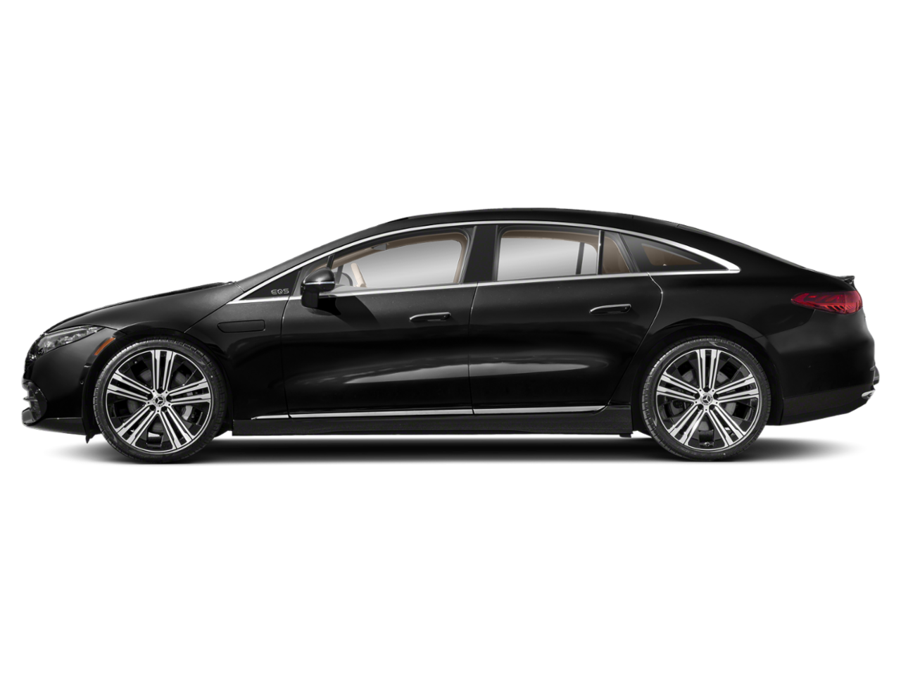 Certified Used 2022 Onyx Black Metallic Mercedes-Benz EQS 450+ image 3
