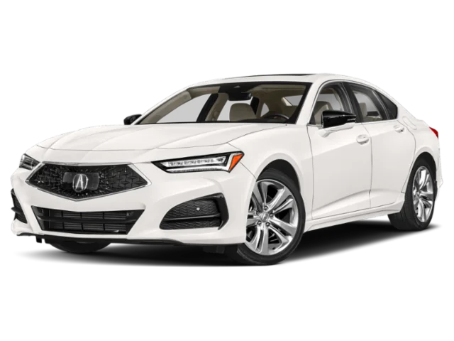 Used 2021 Platinum White Pearl (wh) Acura w/Tech image 2