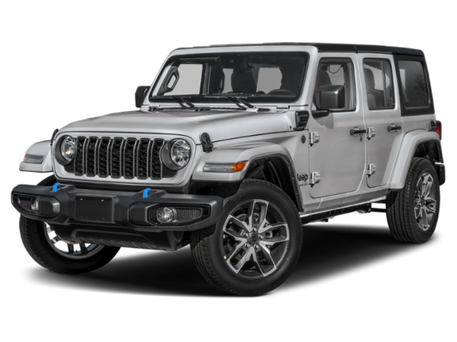 Used 2024 Silver Jeep Rubicon 4xe image 1