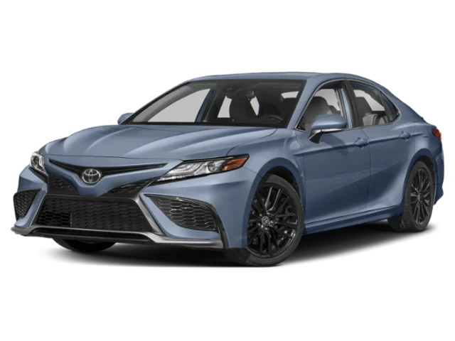 Used 2024 Cavalry Blue Toyota XSE image 1