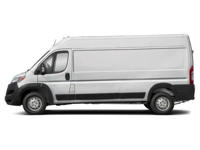 New 2026 Bright White Clearcoat RAM Cargo Van Tradesman High Roof 159" WB w/Pass Seat image 3