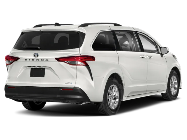 Used 2021 White Toyota XLE image 2