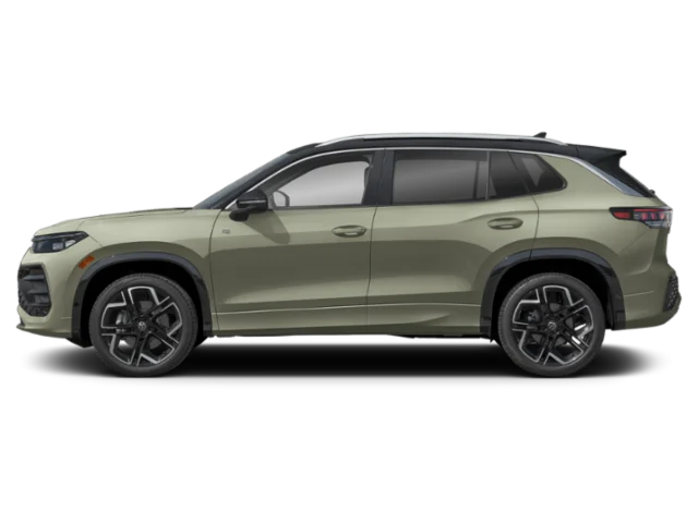 New 2026 Avocado Green  W/Black Roof Volkswagen SEL R-Line Turbo 4MOTION image 3