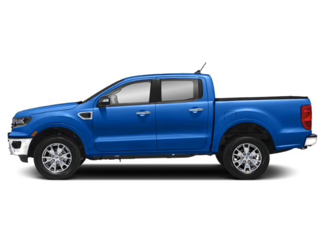 Used 2021 Velocity Blue Metallic Ford LARIAT image 3