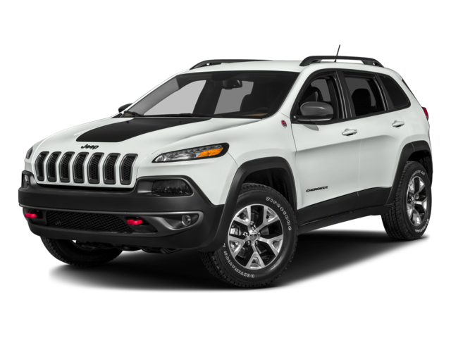 Used 2016 White Jeep Trailhawk image 1