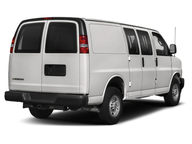 Used 2020 White Chevrolet Work Van image 2