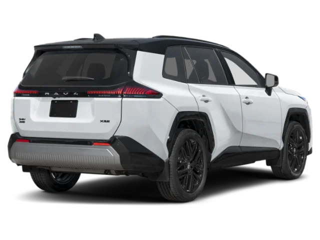 New 2026 Wind Chill Pearl with Midnight Black Metallic roof Toyota XSE image 10