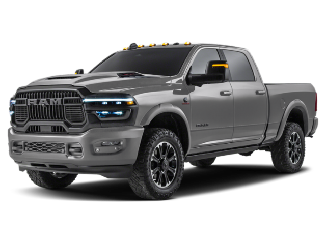 Ceramic Gray Clear-Coat Exterior Paint 2026 RAM 2500 Power Wagon Crew Cab 4WD Pickup Truck Four-Wheel Drive 8-Speed Automatic