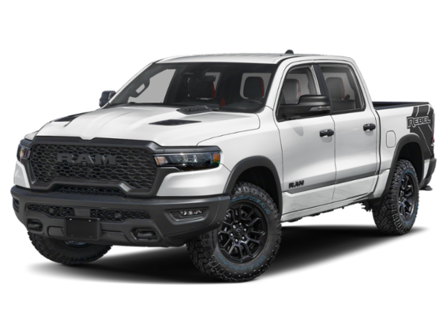 New 2026 Bright White Clear-Coat Exterior Paint RAM Rebel image 13