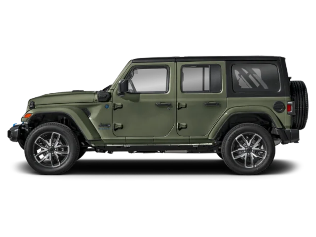 Used 2024 Sarge Green Clear Coat Jeep Sahara 4xe image 6