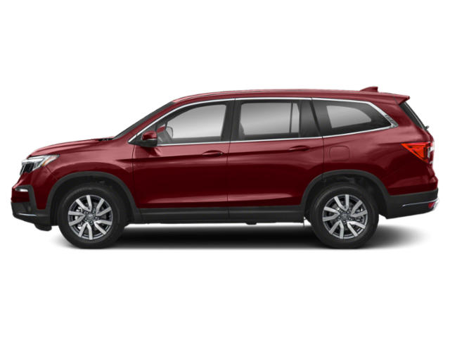 Used 2019 Deep Scarlet Pearl Honda EX image 4