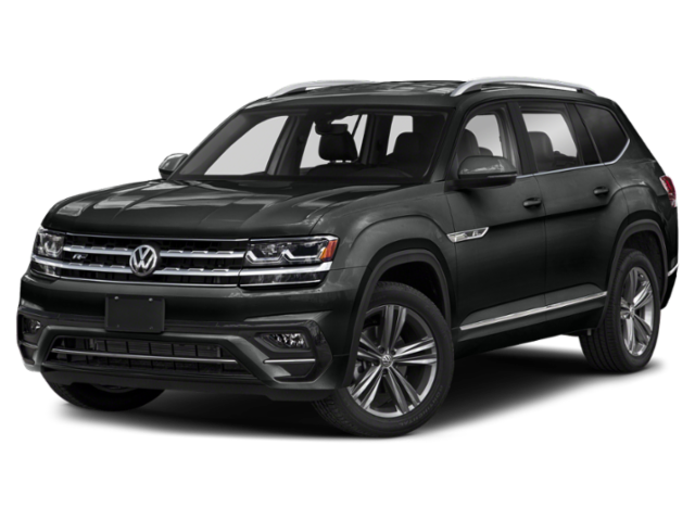 Used 2019 Black Volkswagen 3.6L V6 SEL R-Line image 1