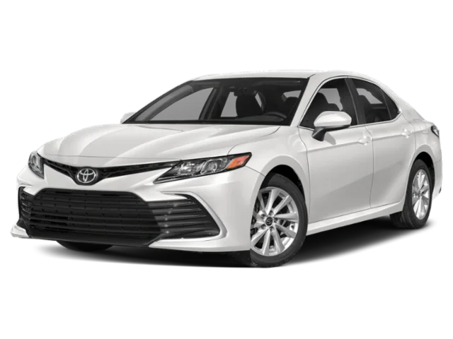 Used 2022 White Toyota LE image 1