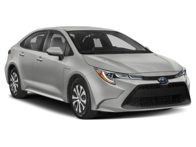 Used 2020 Barcelona Red Metallic Toyota LE image 6