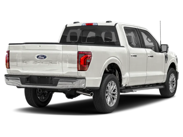 New 2025 Star White Metallic Tri-Coat Ford Lariat image 2