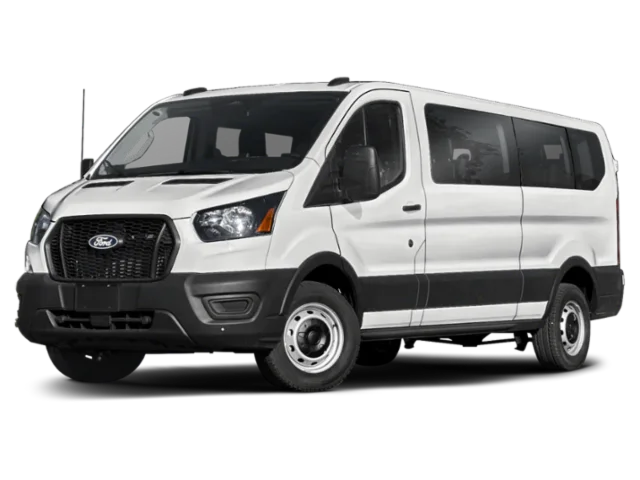 New 2027 Oxford White Ford Passenger Van XLT image 1