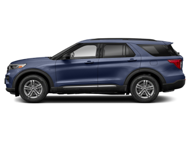 Used 2021 Infinite Blue Metallic Tinted Clearcoat Ford XLT image 8