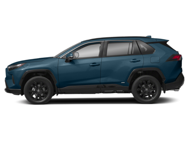 Used 2022 Cavalry Blue Toyota Hybrid SE image 4