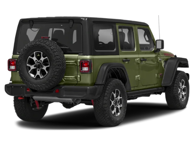 Used 2021 Sarge Green Clearcoat Jeep Unlimited Rubicon image 2