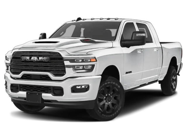 New 2026 Bright White Clear-Coat Exterior Paint RAM Laramie image 1
