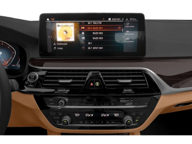 Used 2022 Bluestone Metallic BMW 530i image 8