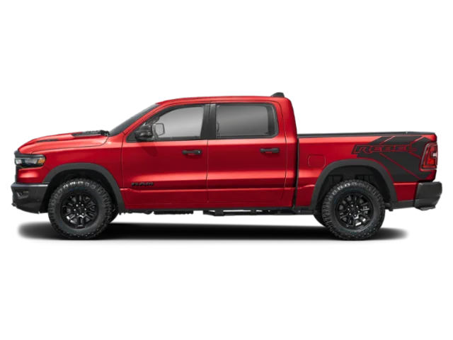 New 2027 Molten Red Pearl-Coat Exterior Paint RAM REBEL image 24