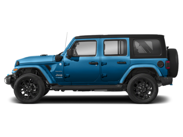 Used 2023 Blue Jeep Sahara 4xe image 3