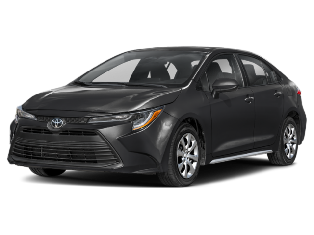 New 2026 Midnight Black Metallic Toyota LE image 1
