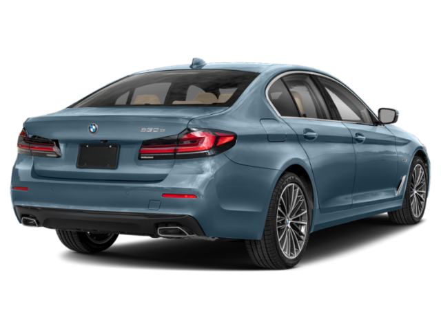 Used 2023 Blue BMW 530e iPerformance image 2