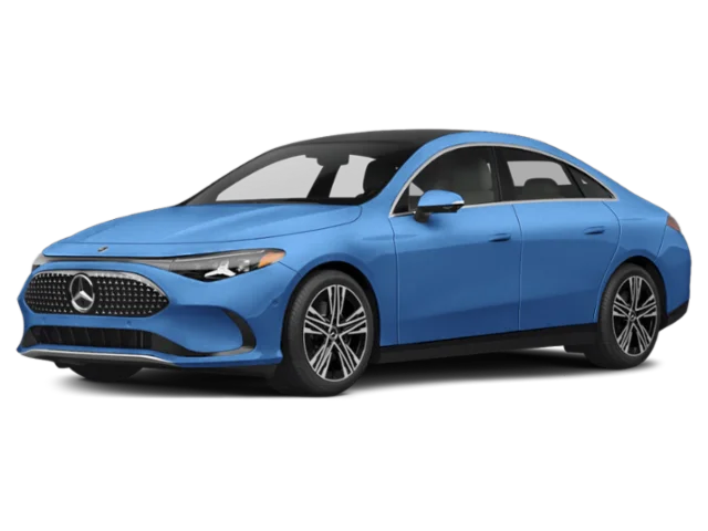 New 2027 Sky Blue Metallic Mercedes-Benz CLA 250+ image 1