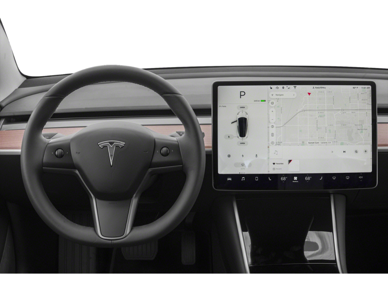 Used 2018 RED Tesla Long Range Battery image 4