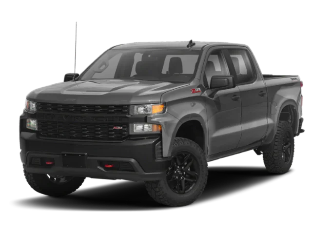 Used 2021 Satin Steel Metallic Chevrolet Custom Trail Boss image 1
