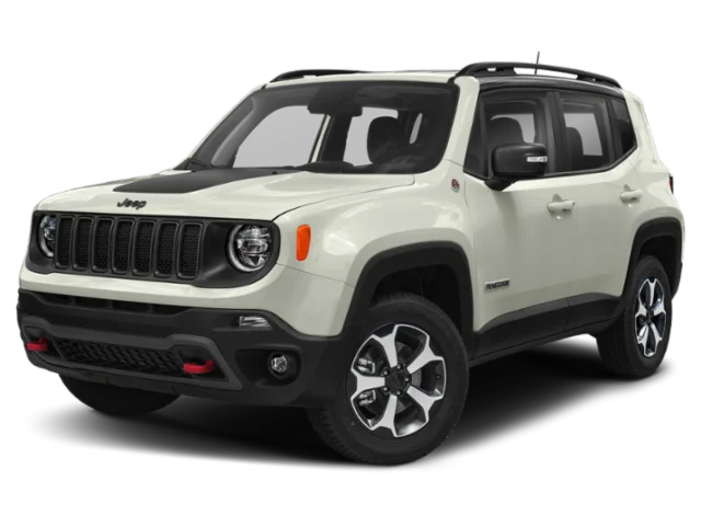 Used 2020 Alpine White Clearcoat Jeep Trailhawk image 1