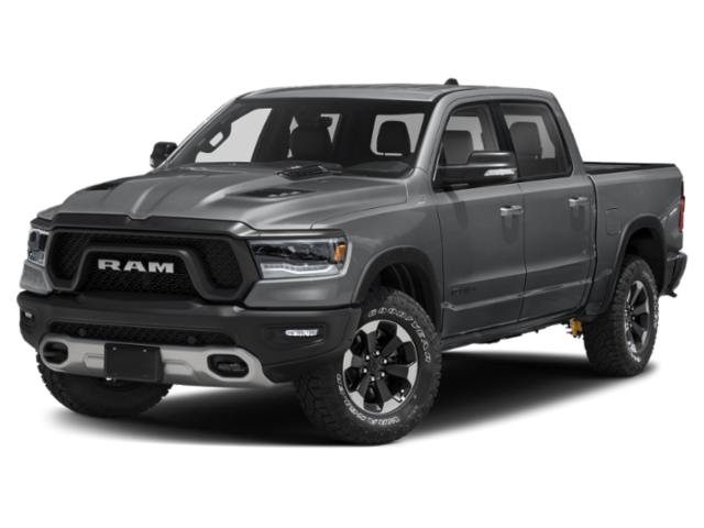 Used 2021 Billet Silver Metallic Clearcoat Ram Rebel image 2