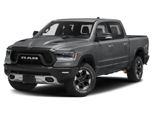 Used 2021 Billet Silver Metallic Clearcoat Ram Rebel image 1